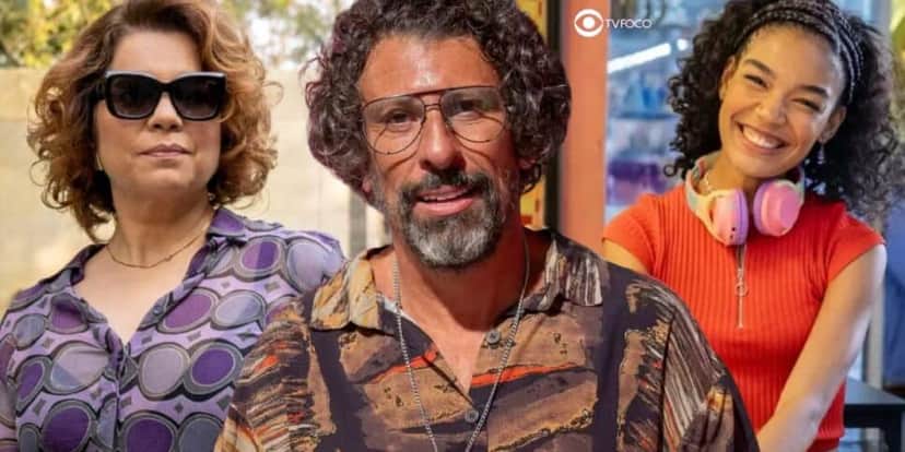 Violeta, Osmar e Tati em Volta por Cima (Foto: Reprodução / Globo / Montagem TV Foco) Violeta, Osmar e Tati em Volta por Cima (Foto: Reprodução / Globo / Montagem TV Foco)