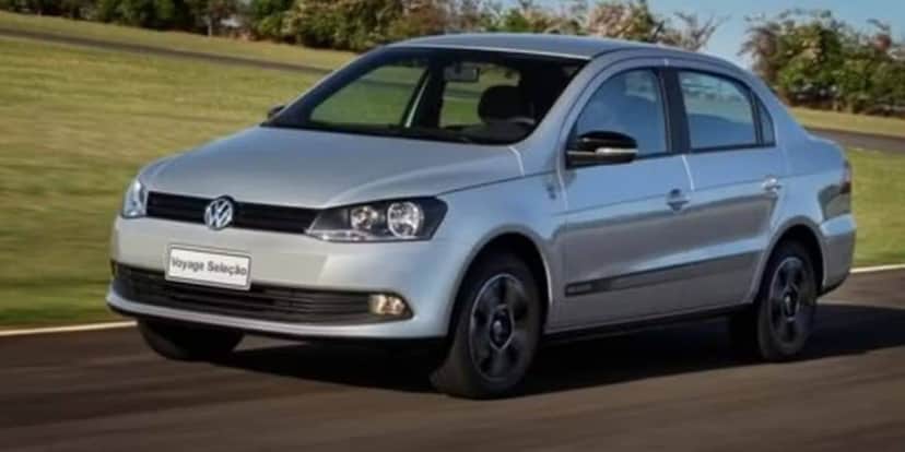 Volkswagen Voyage de 2015 (Reprodução: Volkswagen/Divulgação) Volkswagen Voyage de 2015 (Reprodução: Volkswagen/Divulgação)