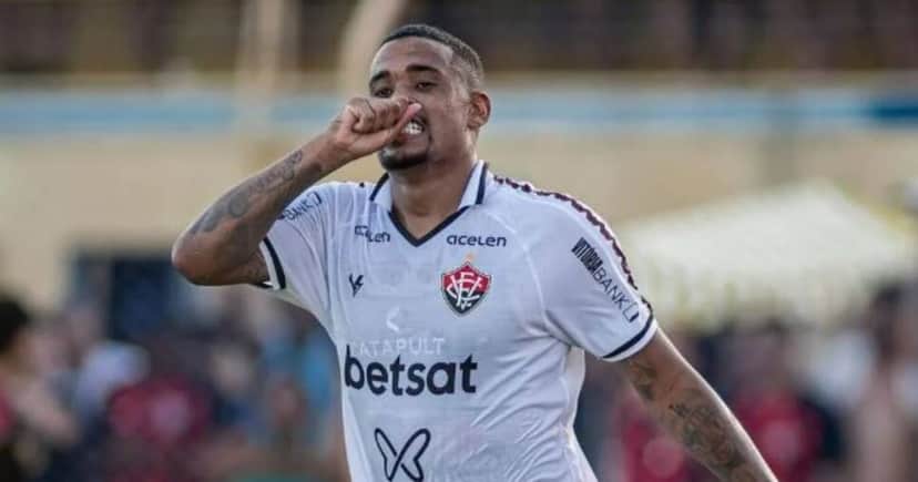 Allerandro, jogador do Vitória (Foto: Reprodução/ Vitória FC) Allerandro, jogador do Vitória (Foto: Reprodução/ Vitória FC)