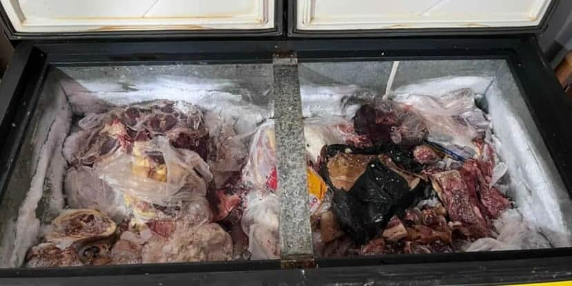 Mais de 700 kg de carne foram apreendidas pela Vigilância Sanitária (Foto Reprodução/Internet) Mais de 700 kg de carne foram apreendidas pela Vigilância Sanitária (Foto Reprodução/Internet)