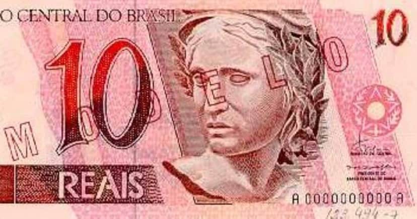 Cédula de 10 reais Cédula de 10 reais