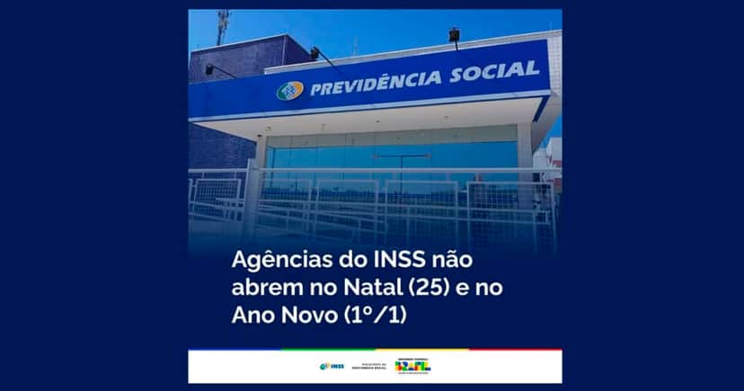 Comunicado do INSS sobre funcionamento das agências (Foto: Reprodução - Instagram) Comunicado do INSS sobre funcionamento das agências (Foto: Reprodução - Instagram)