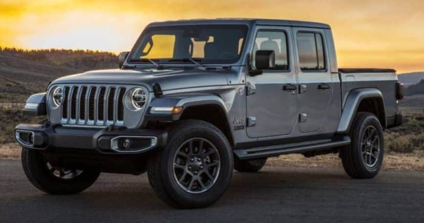 Modelo do carro Jeep Wrangler e Gladiator - Foto: Internet Modelo do carro Jeep Wrangler e Gladiator - Foto: Internet