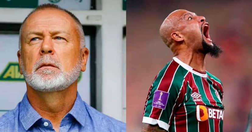 Mano Menezes (Foto: Marco Miatelo/AGIF) - Felipe Melo (Foto: Getty Images) - Fluminense Mano Menezes (Foto: Marco Miatelo/AGIF) - Felipe Melo (Foto: Getty Images) - Fluminense