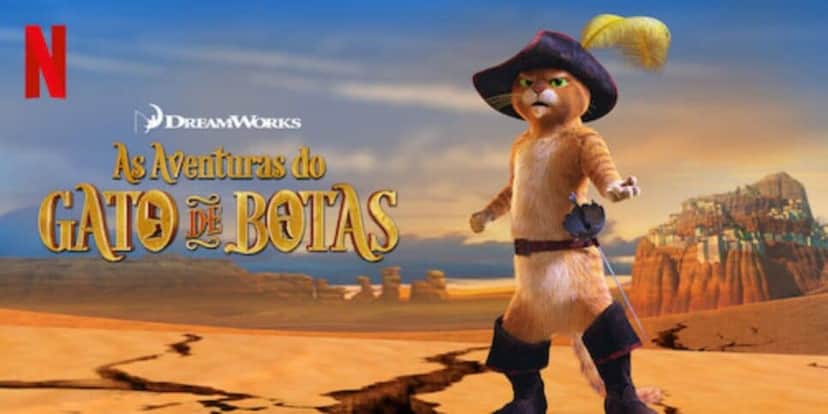 Gato de Botas – Preso num Conto Épico”. - Netflix Gato de Botas – Preso num Conto Épico”. - Netflix