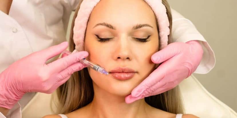 Preenchimento labial (Foto: Canva) Preenchimento labial (Foto: Canva)