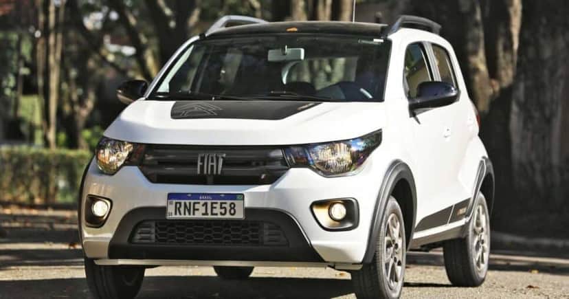 Fiat Mobi Trekking (Reprodução/Internet) Fiat Mobi Trekking (Reprodução/Internet)