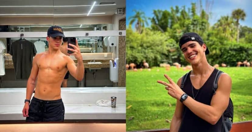 Drico Aves aos 22 anos (Reprodução/Instagram) Drico Aves aos 22 anos (Reprodução/Instagram)