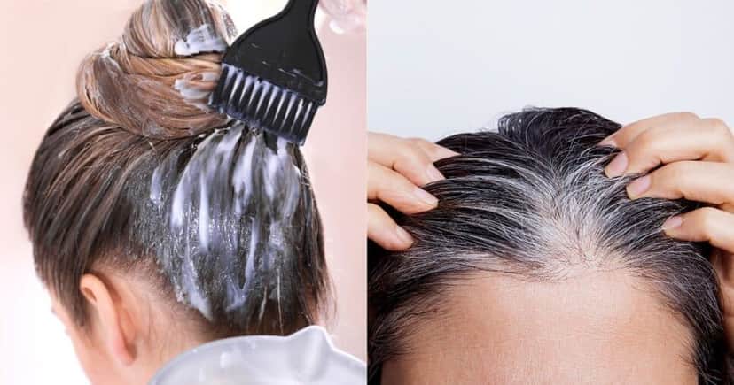 Tinta natural com 4 ingredientes cobre o cabelo branco (Reprodução/Montagem TV Foco/Canva) Tinta natural com 4 ingredientes cobre o cabelo branco (Reprodução/Montagem TV Foco/Canva)
