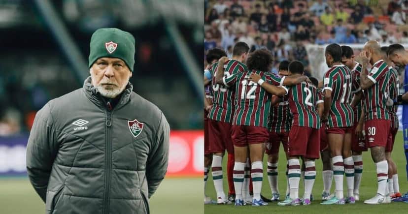 Mano Menezes sofre 3 debandadas no Fluminense (Reprodução/No Ataque/R7 Esportes) Mano Menezes sofre 3 debandadas no Fluminense (Reprodução/No Ataque/R7 Esportes)