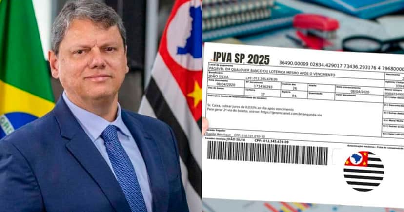 Tarcísio (Foto: Ciete Silvério/Governo do Estado de SP) - IPVA - São Paulo Tarcísio (Foto: Ciete Silvério/Governo do Estado de SP) - IPVA - São Paulo