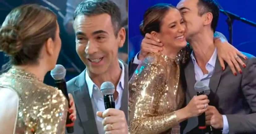 Ticiane Pinheiro e César Tralli (Foto: Globo) Ticiane Pinheiro e César Tralli (Foto: Globo)