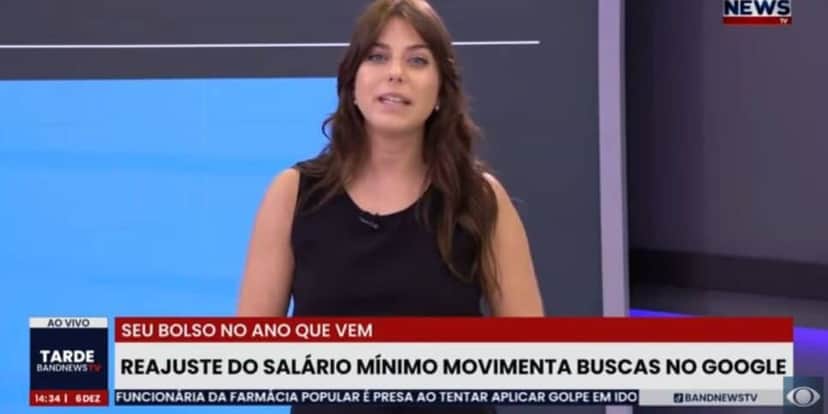 Barbara Fava, no Sala Digital da Band, quadro do Tarde Band News (Foto Reprodução/YouTube) Barbara Fava, no Sala Digital da Band, quadro do Tarde Band News (Foto Reprodução/YouTube)
