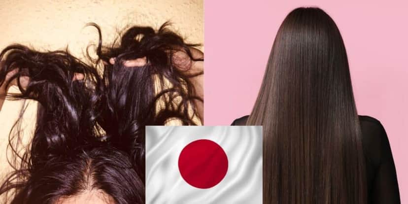 Alise o cabelo com essa técnica japonesa (Reprodução: Montagem TV Foco) Alise o cabelo com essa técnica japonesa (Reprodução: Montagem TV Foco)
