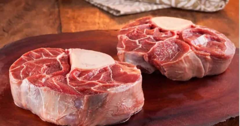 Pedaço de carne próxima ao osso - Foto: Internet Pedaço de carne próxima ao osso - Foto: Internet
