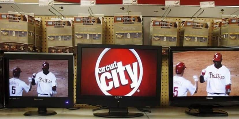A falência da Circuit City foi uma das mais sentidas do setor (Foto Reprodução/Internet) A falência da Circuit City foi uma das mais sentidas do setor (Foto Reprodução/Internet)