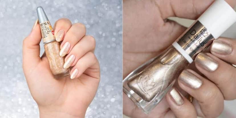 Esmalte dourado (Foto: Internet) Esmalte dourado (Foto: Internet)