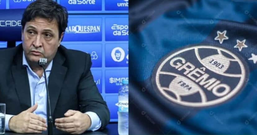 Guerra bate martelo e Grêmio sofre 2 viradas pra 2025 - (Montagem / TV FOCO) Guerra bate martelo e Grêmio sofre 2 viradas pra 2025 - (Montagem / TV FOCO)