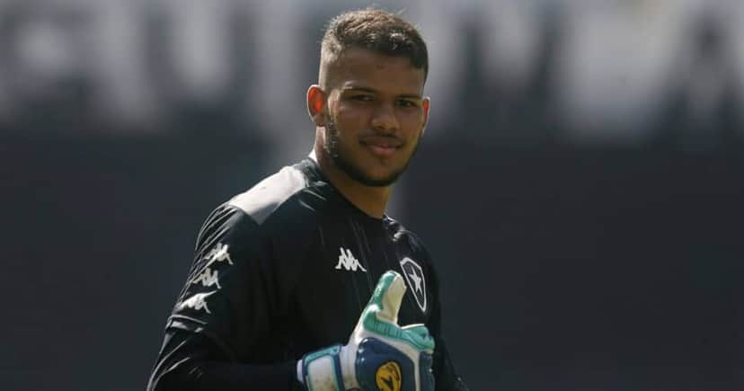 Igo Gabriel, goleiro do de futebol (Vitor Silva/Botafogo) Igo Gabriel, goleiro do de futebol (Vitor Silva/Botafogo)