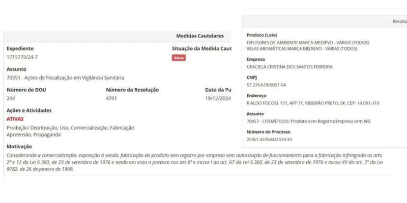 Resolução da ANVISA (Foto Reprodução/Montagem/TV Foco/CANVA) Resolução da ANVISA (Foto Reprodução/Montagem/TV Foco/CANVA)