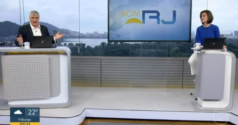 Jornal da Globo faz alerta sobre situação no Rio de Janeiro (Foto: Reprodução/Montagem TV Foco) Jornal da Globo faz alerta sobre situação no Rio de Janeiro (Foto: Reprodução/Montagem TV Foco)