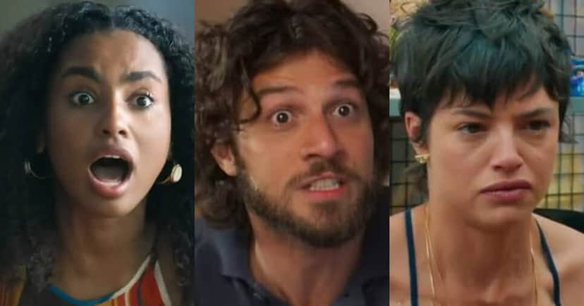Morte de Viola e casamento de Luma com Mavi: Mania de Você (Foto: Reprodução/Montagem TV Foco) Morte de Viola e casamento de Luma com Mavi: Mania de Você (Foto: Reprodução/Montagem TV Foco)