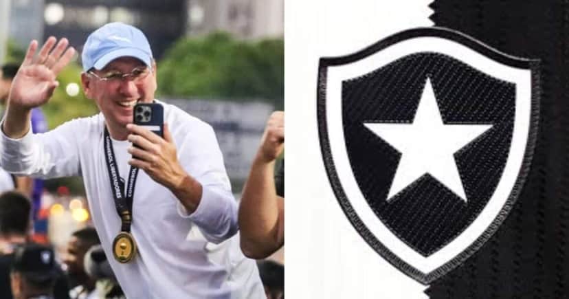 Textor encaminha a contratação de 1º reforço milionário para o Botafogo - (Montagem / TV FOCO) Textor encaminha a contratação de 1º reforço milionário para o Botafogo - (Montagem / TV FOCO)