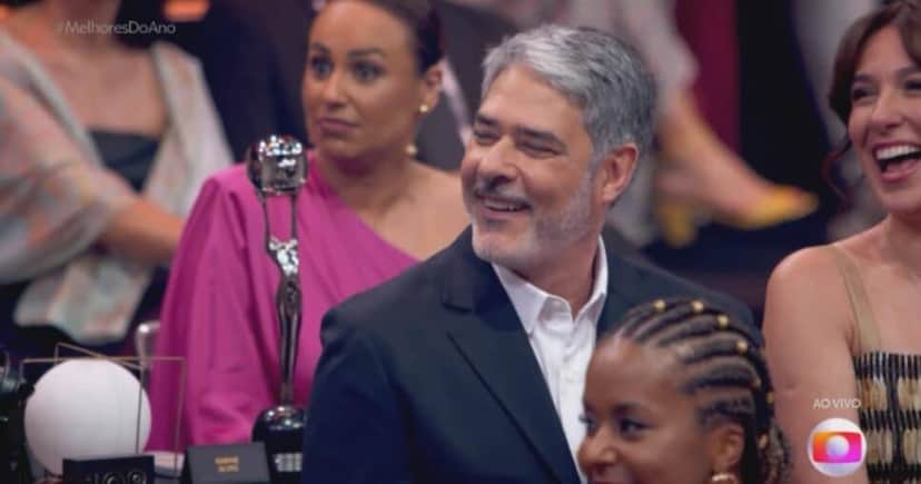 William Bonner no Melhores do Ano - Foto: Globo William Bonner no Melhores do Ano - Foto: Globo