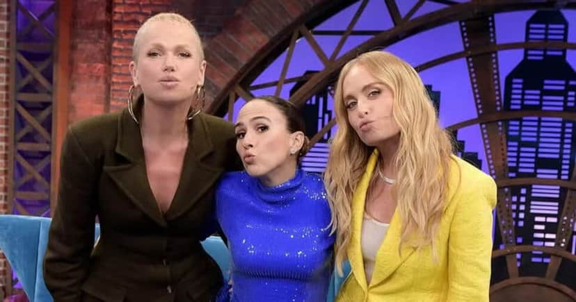 Xuxa, Angélica e Tatá no 'Lady Night' (Foto: Instagram)