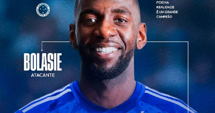 Bolasie é anunciado no Cruzeiro (Foto: Divulgação / Cruzeiro) Bolasie é anunciado no Cruzeiro (Foto: Divulgação / Cruzeiro)