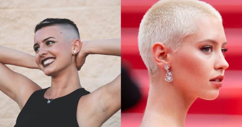 Modelo de corte de cabelo Buzz Cut estilizado - Foto: Internet Modelo de corte de cabelo Buzz Cut estilizado - Foto: Internet