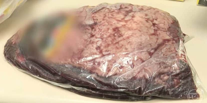 Carne podre (Foto: Reprodução / Globo) Carne podre (Foto: Reprodução / Globo)