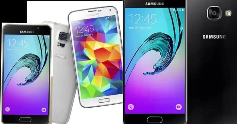 Galaxy A3 (2016), Galaxy S5 e Galaxy A5 (2016) (Foto Reprodução/Montagem/Lennita/Tv Foco/Amazon/Mercado Livre) Galaxy A3 (2016), Galaxy S5 e Galaxy A5 (2016) (Foto Reprodução/Montagem/Lennita/Tv Foco/Amazon/Mercado Livre)
