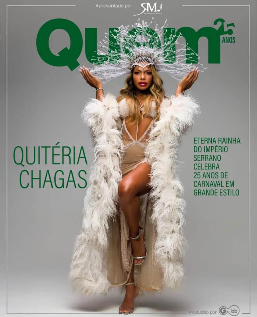 Quitéria Chagas esteve na capa da Revista Quem (Foto: Divulgação) Quitéria Chagas esteve na capa da Revista Quem (Foto: Divulgação)