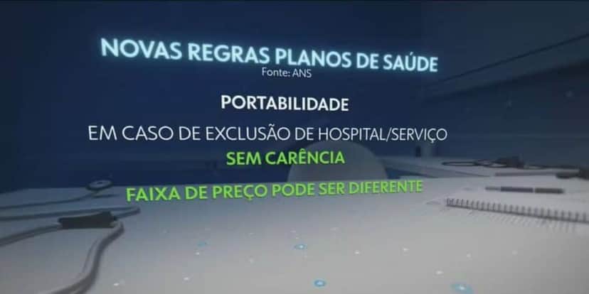 Novas regras da ANS (Foto: Reprodução/ Globo) Novas regras da ANS (Foto: Reprodução/ Globo)