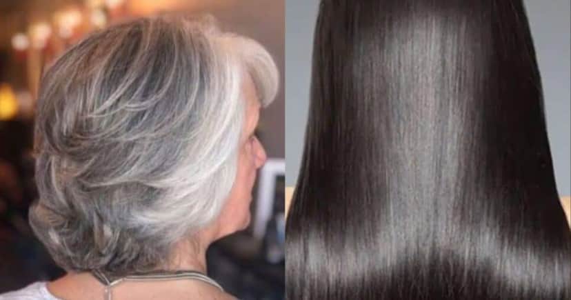 Receita para cabelo grisalho Receita para cabelo grisalho