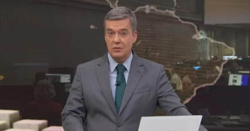 Roberto Kovalick no Jornal Hoje (Foto: Reprodução / Globo)