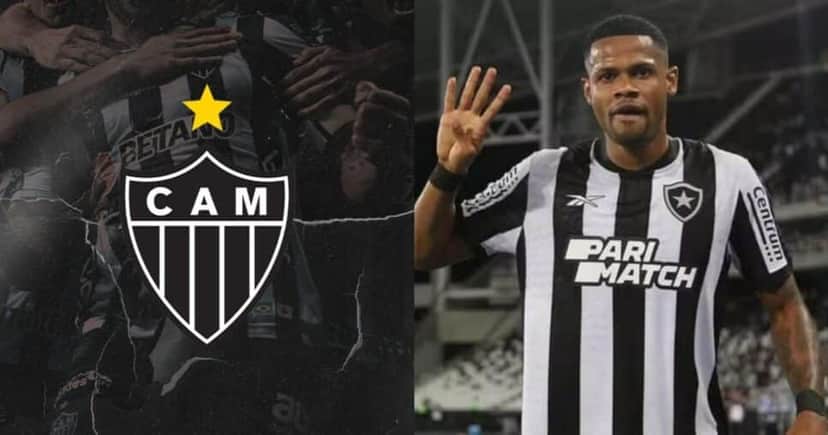 Atlético-MG libera PIX por Júnior Santos e mais um reforço (Reprodução/Montagem TV Foco/Canva) Atlético-MG libera PIX por Júnior Santos e mais um reforço (Reprodução/Montagem TV Foco/Canva)