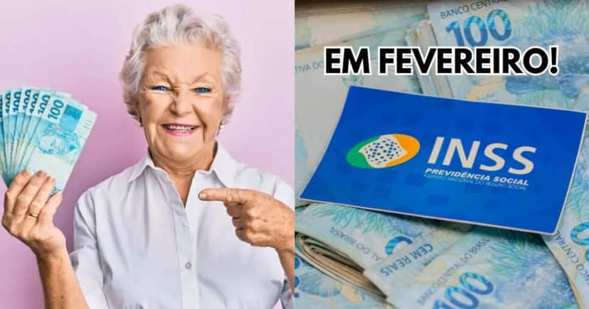 INSS libera saque de R$4.190 em fevereiro para aposentados (Reprodução/Montagem TV Foco/Canva) INSS libera saque de R$4.190 em fevereiro para aposentados (Reprodução/Montagem TV Foco/Canva)
