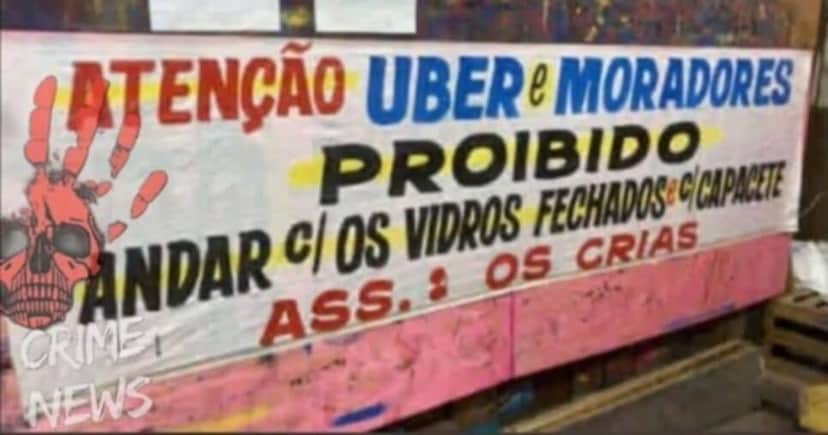 Faixa e Realengo (Reprodução/Crime News) Faixa e Realengo (Reprodução/Crime News)
