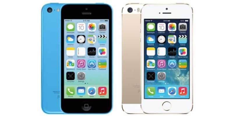 iPhone 5 e iPhone 5c (Foto: Reprodução/Youtube) iPhone 5 e iPhone 5c (Foto: Reprodução/Youtube)