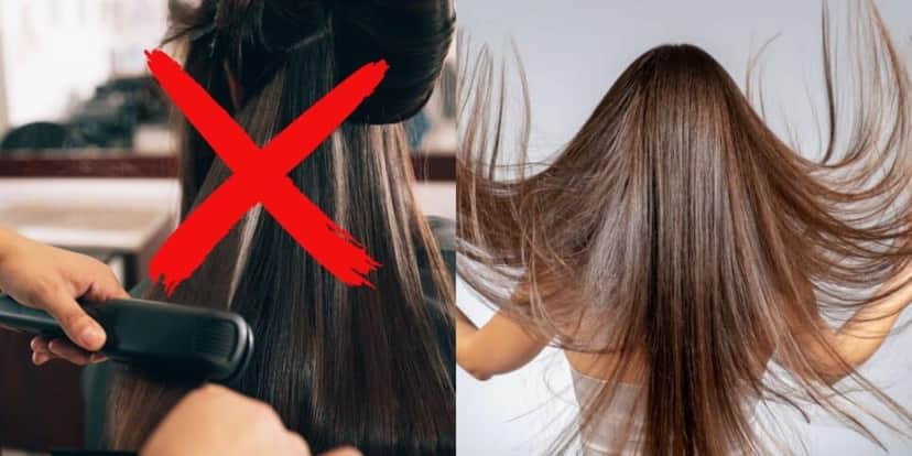 Adeus da chapinha com receita natural de 2 ingredientes (Reprodução: Montagem TV Foco) Adeus da chapinha com receita natural de 2 ingredientes (Reprodução: Montagem TV Foco)