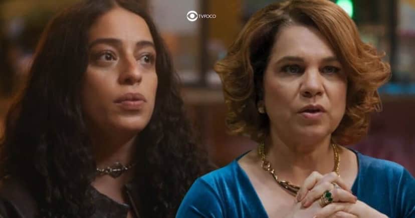 Cacá e Violeta em Volta por Cima (Foto: Reprodução / Globo / Montagem TV Foco) Cacá e Violeta em Volta por Cima (Foto: Reprodução / Globo / Montagem TV Foco)