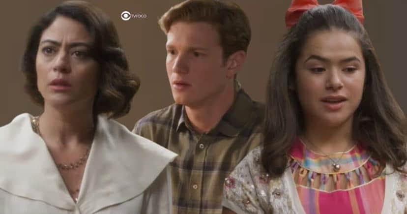 Clarice, Beto e Bia em Garota do Momento (Foto: Reprodução / Globo / Montagem TV Foco) Clarice, Beto e Bia em Garota do Momento (Foto: Reprodução / Globo / Montagem TV Foco)