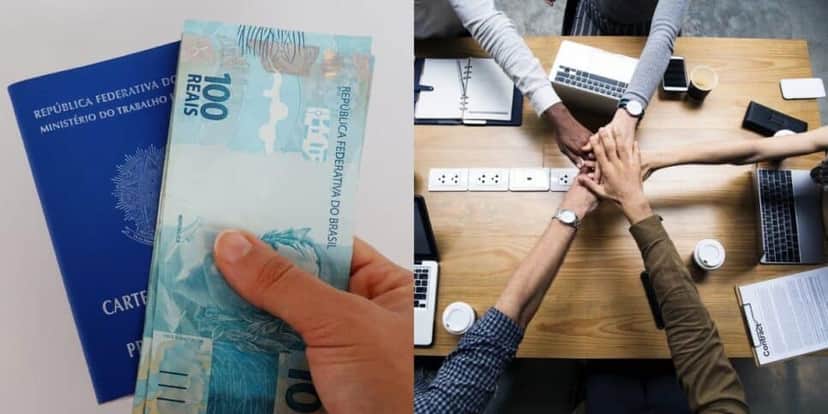 Salário mínimo de R$1.656 à lista de CLTs (Reprodução: Montagem TV Foco) Salário mínimo de R$1.656 à lista de CLTs (Reprodução: Montagem TV Foco)