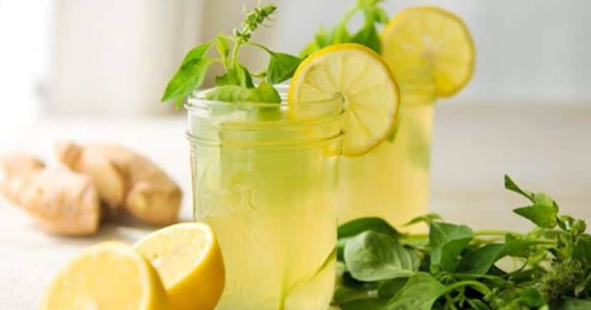 Detox de limão e gengibre - Foto: Internet