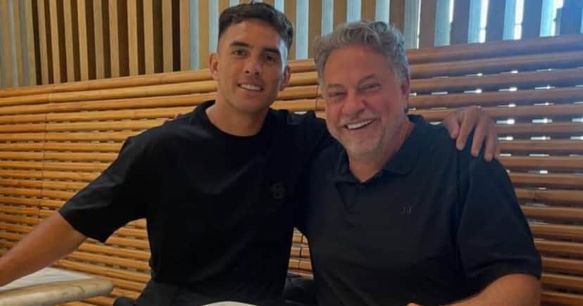Enzo Díaz e Julio Casares - (Foto: Instagram) Enzo Díaz e Julio Casares - (Foto: Instagram)