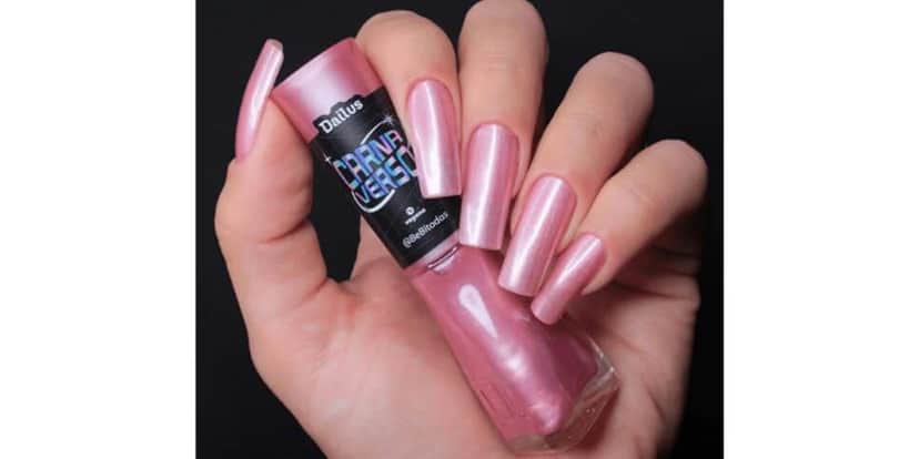 Esmalte Rosa Cintilante (Foto: Internet) Esmalte Rosa Cintilante (Foto: Internet)