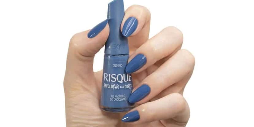 Esmalte Azul Oceano (Foto: Internet) Esmalte Azul Oceano (Foto: Internet)