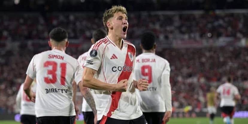 Facundo Colídio está no River Plate (Reprodução: JUAN MABROMATA) Facundo Colídio está no River Plate (Reprodução: JUAN MABROMATA)